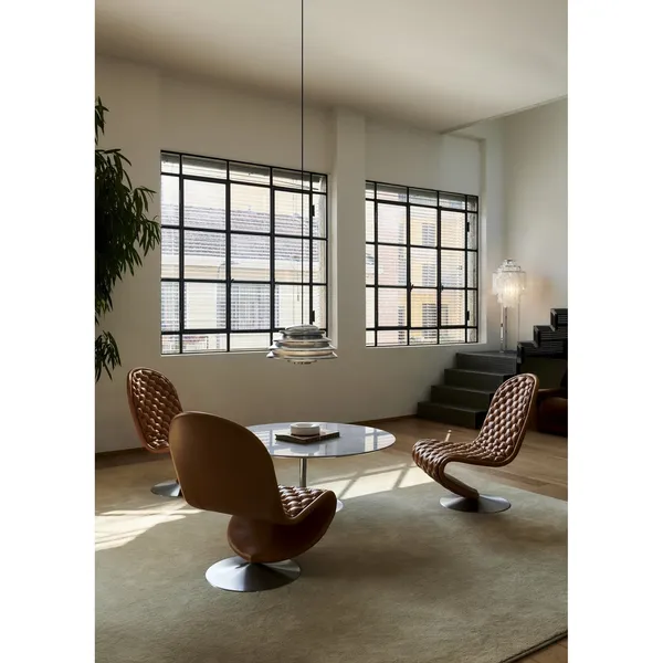 Hive Pendant Polished Aluminum