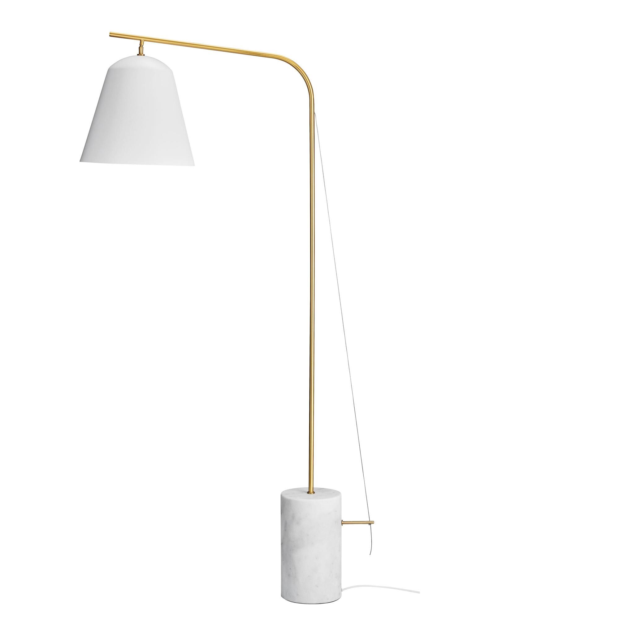 Line Two Golvlampa Vit