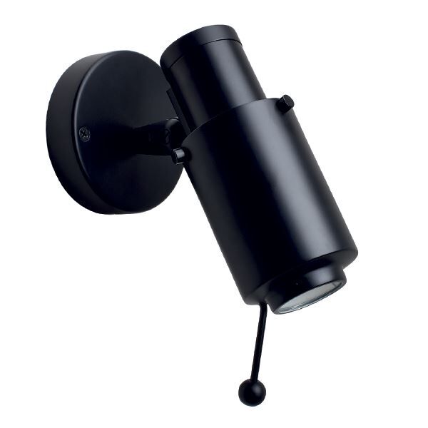 Spot V&auml;gglampa Svart