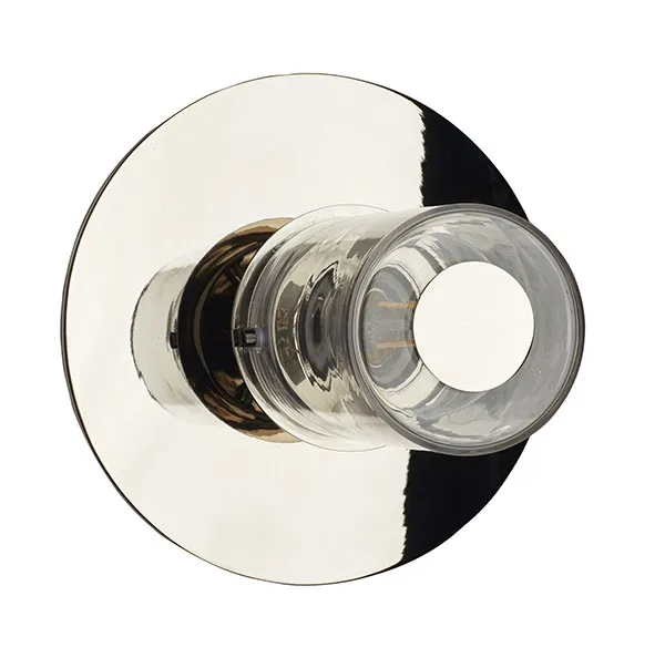 190 Wall Lamp Silver & Silver