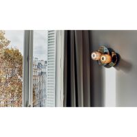 190 Wall Lamp Silver & Silver