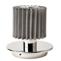 130 Table Lamp Silver & Silver