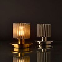 130 Table Lamp Gold & Silver