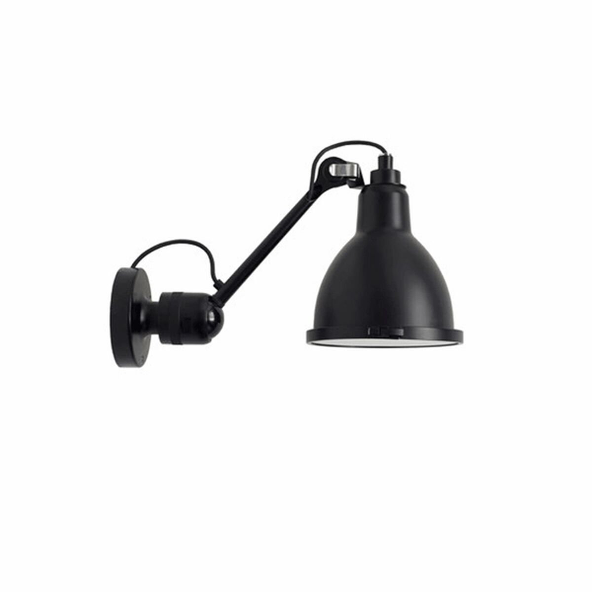 N304 Schwarz Außenleuchte Matt