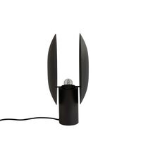 Clam Table Lamp Burnt Black