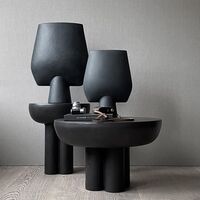 Sphere Vase Square Large Coffee