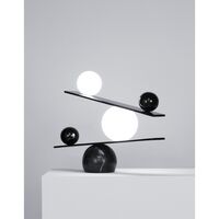 BALANCE Tischlampe Schwarz