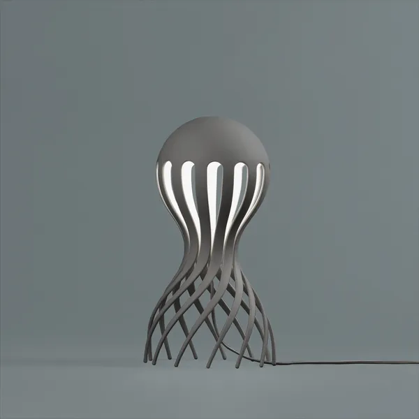 CIRRATA Table Lamp Gray