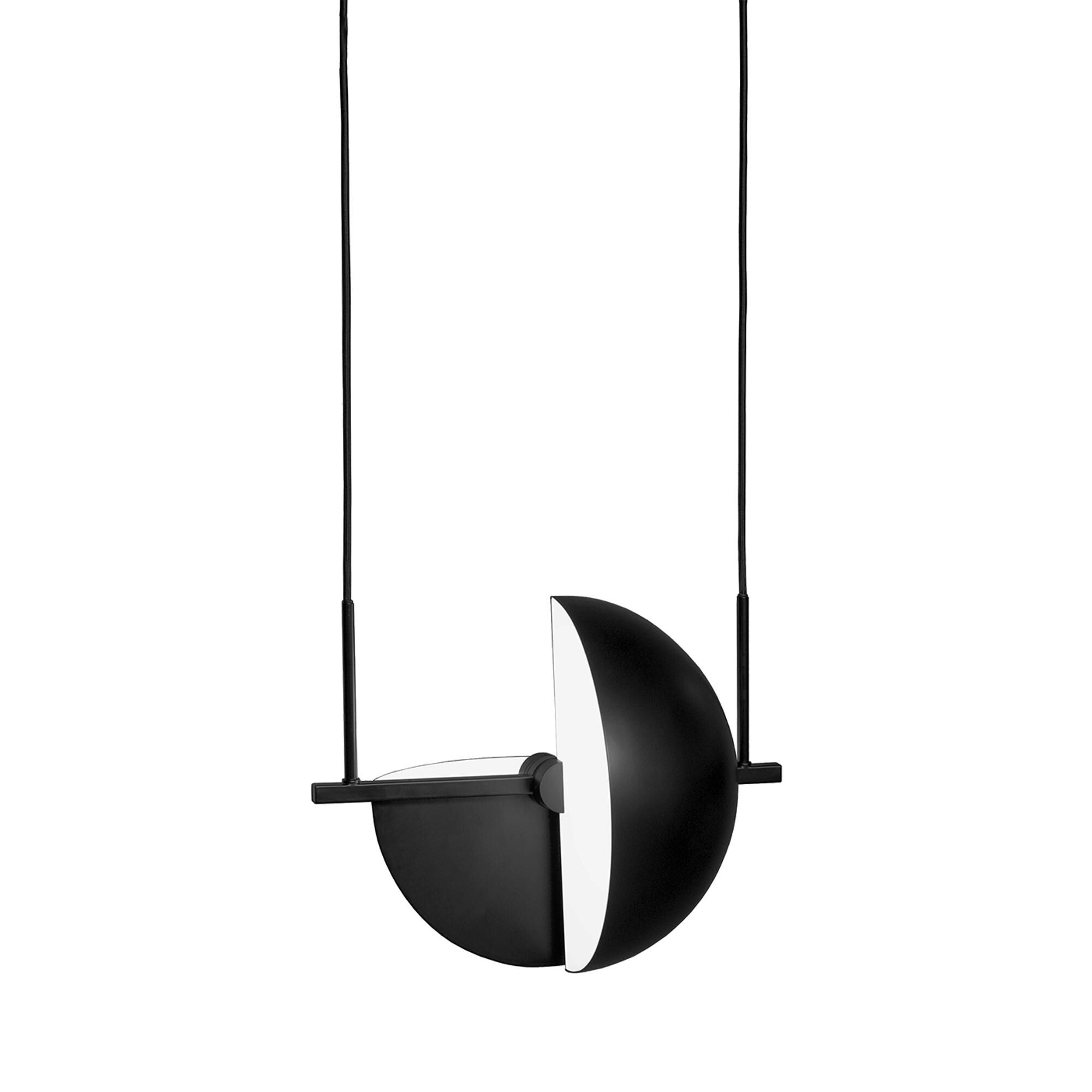 TRAPEZE Taklampa Svart