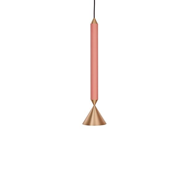 APOLLO 39 Suspension Rose/Laiton Poli