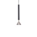 Sort / Poleret aluminium