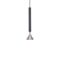 Svart / Polert aluminium