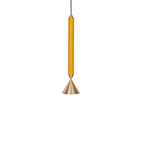 APOLLO 39 Pendel Gull/Polert Messing