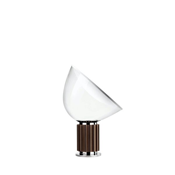 Taccia LED Lampada da Tavolo Bronzo/ Vetro