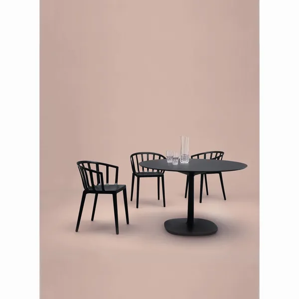 Venice Eettafelstoel Mat Wit