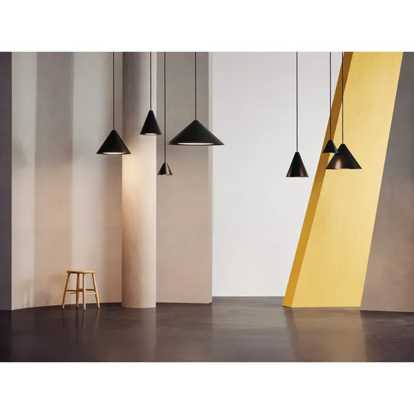 Keglen Pendant Ø25 3000K & Dali White