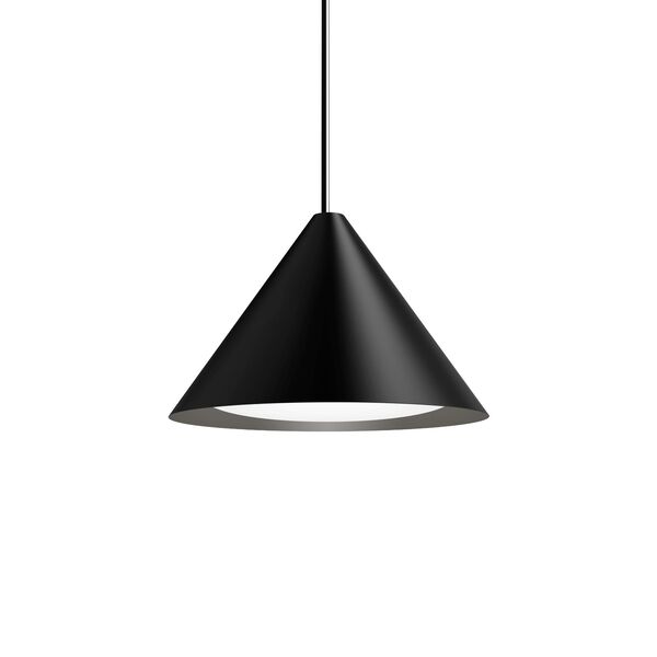 Keglen Pendelleuchte Ø40 2700K & Phasendimmer Schwarz