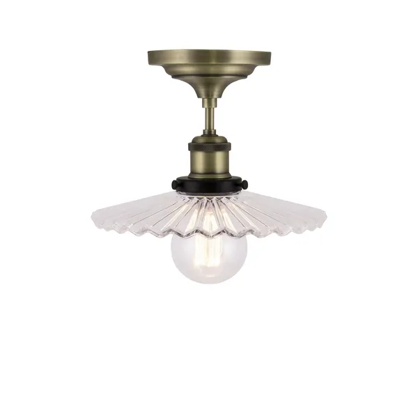 Cobbler 25 Ceiling Light Clear