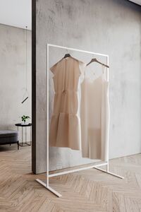 Marco 100 Clothes Rack Matte White