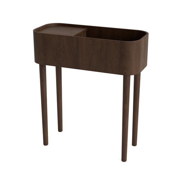 Serena Console Table Smoked Oak