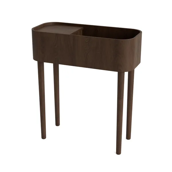Serena Console Table Smoked Oak