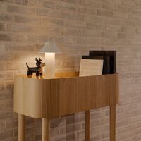 Serena Console Table Natural Oak