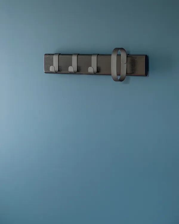 Fluke Coat Rack Small Black Oak