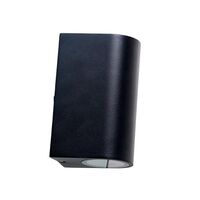 Læsø Outdoor Wall Lamp Up/Down Black