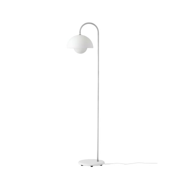 Lampada da pavimento Flowerpot VP12 bianco opaco