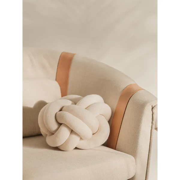 Knot Cushion Cream