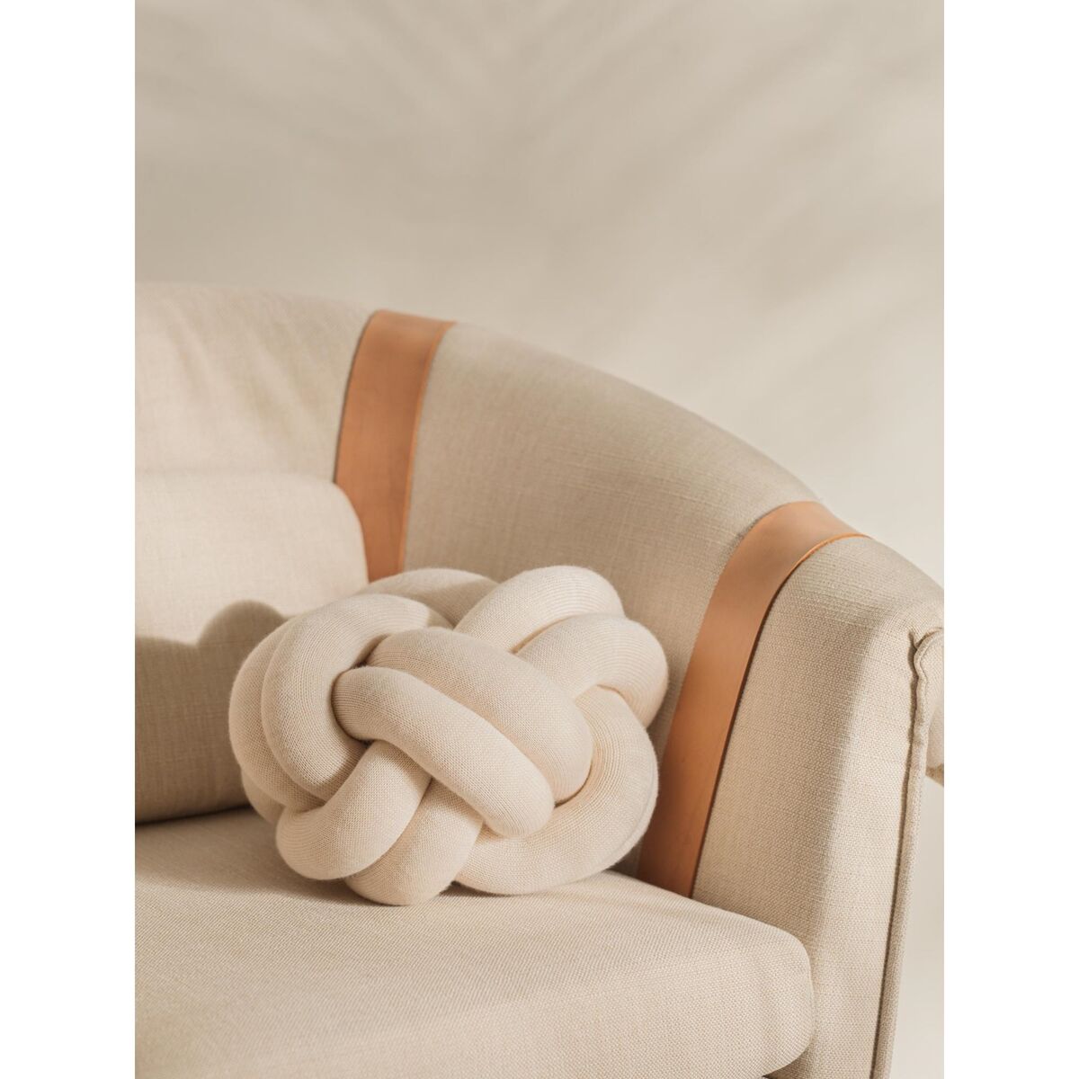 Knot Coussin Crème