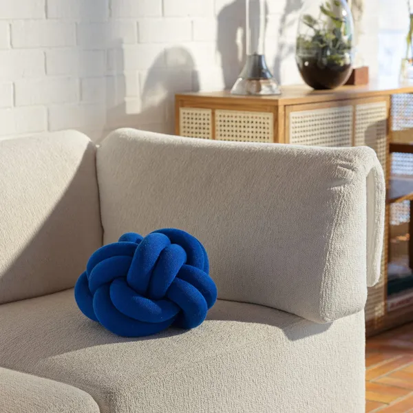 Knot Cushion Cream