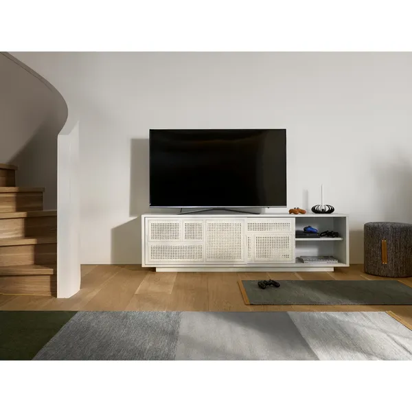 Luftskap Lavt Hvit