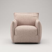 Le Petite Fauteuil Pale Rose