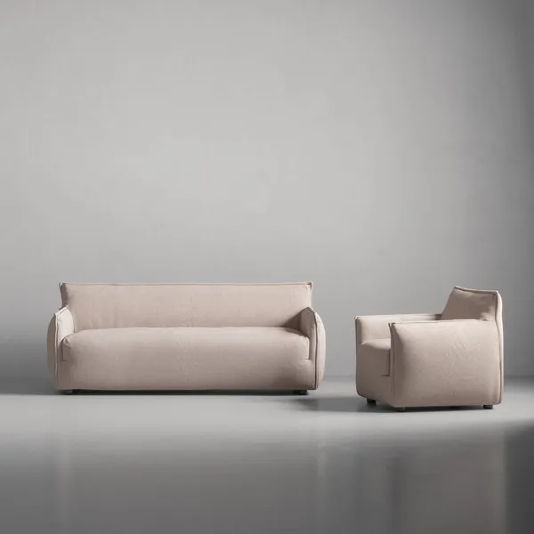 Le Petite Fauteuil Pale Rose