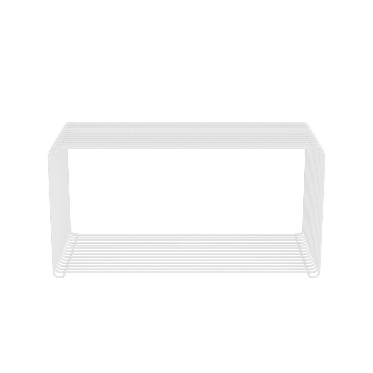 Panton Draadrek met Verlengde Rand 38-Snow 70 cm x 34,8 cm