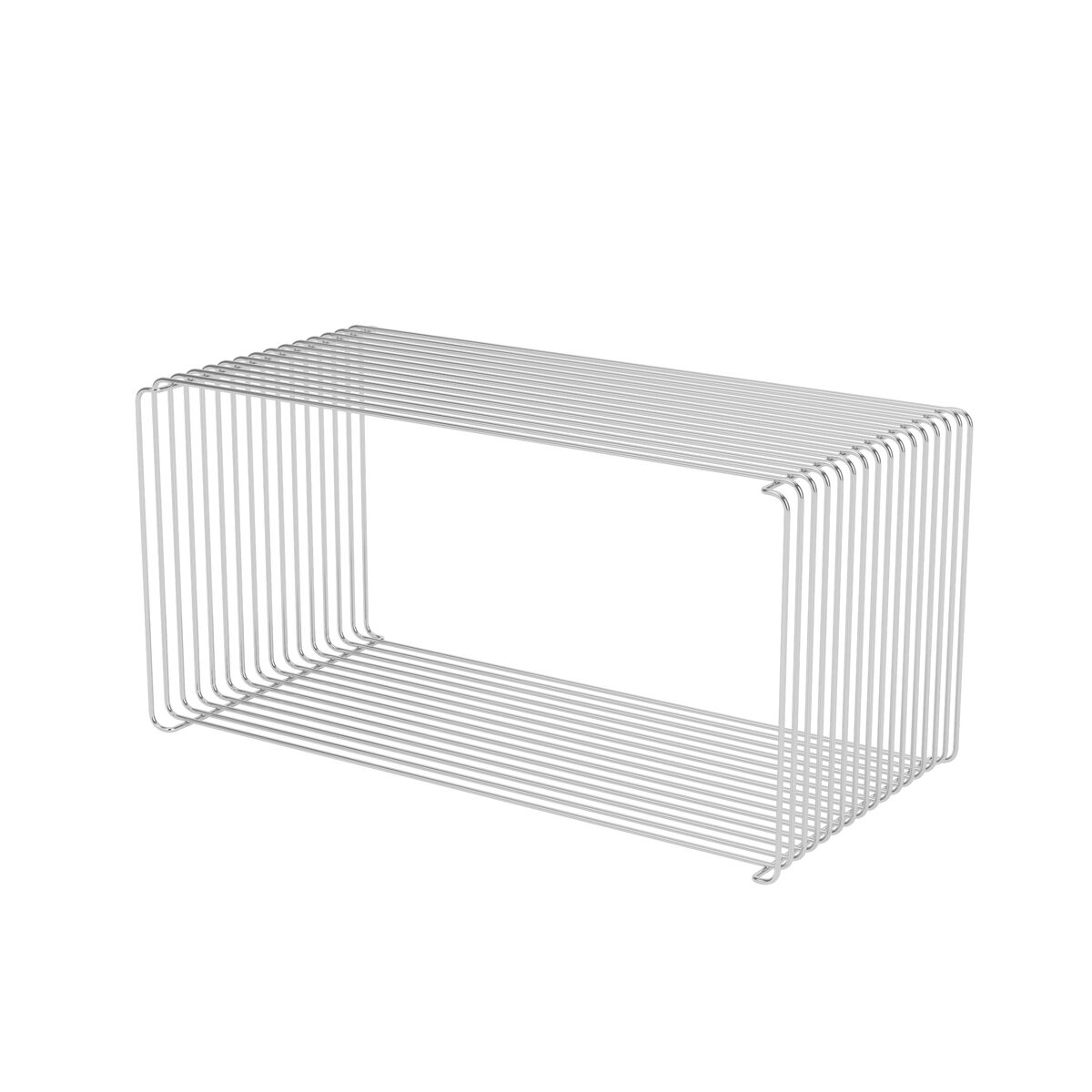 Panton Wire Förlängt Hyllplan 43-krom 70 cm x 34,8 cm