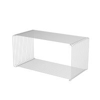 Panton Wire Förlängt Hyllplan 43-krom 70 cm x 34,8 cm