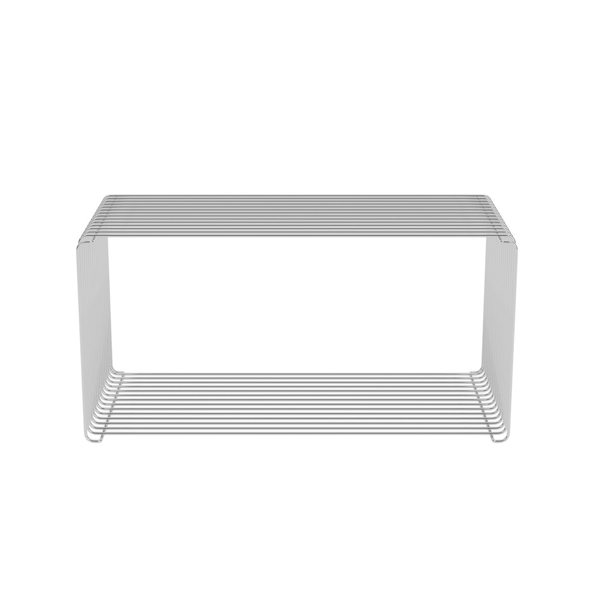Panton Wire Förlängt Hyllplan 43-krom 70 cm x 34,8 cm