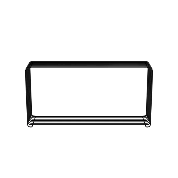 Panton Wire Extended Shelf 05-Black 70 cm x 18.8 cm