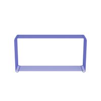 Panton Wire Extended Shelving 135-Monarch 70 cm x 18.8 cm