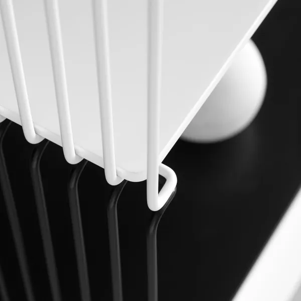 Panton Wire Insert Shelf Black 33 cm x 34.8 cm