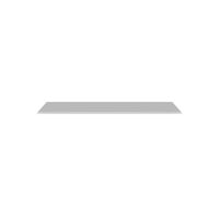 Panton Wire Insert Shelf 99-Glass 33 cm x 18.8 cm