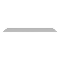 Panton Wire Insert Shelf Glass 68.2 cm x 34.8 cm