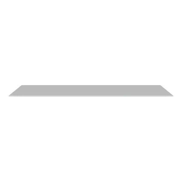 Panton Wire Insert Shelf Glass 68.2 cm x 34.8 cm