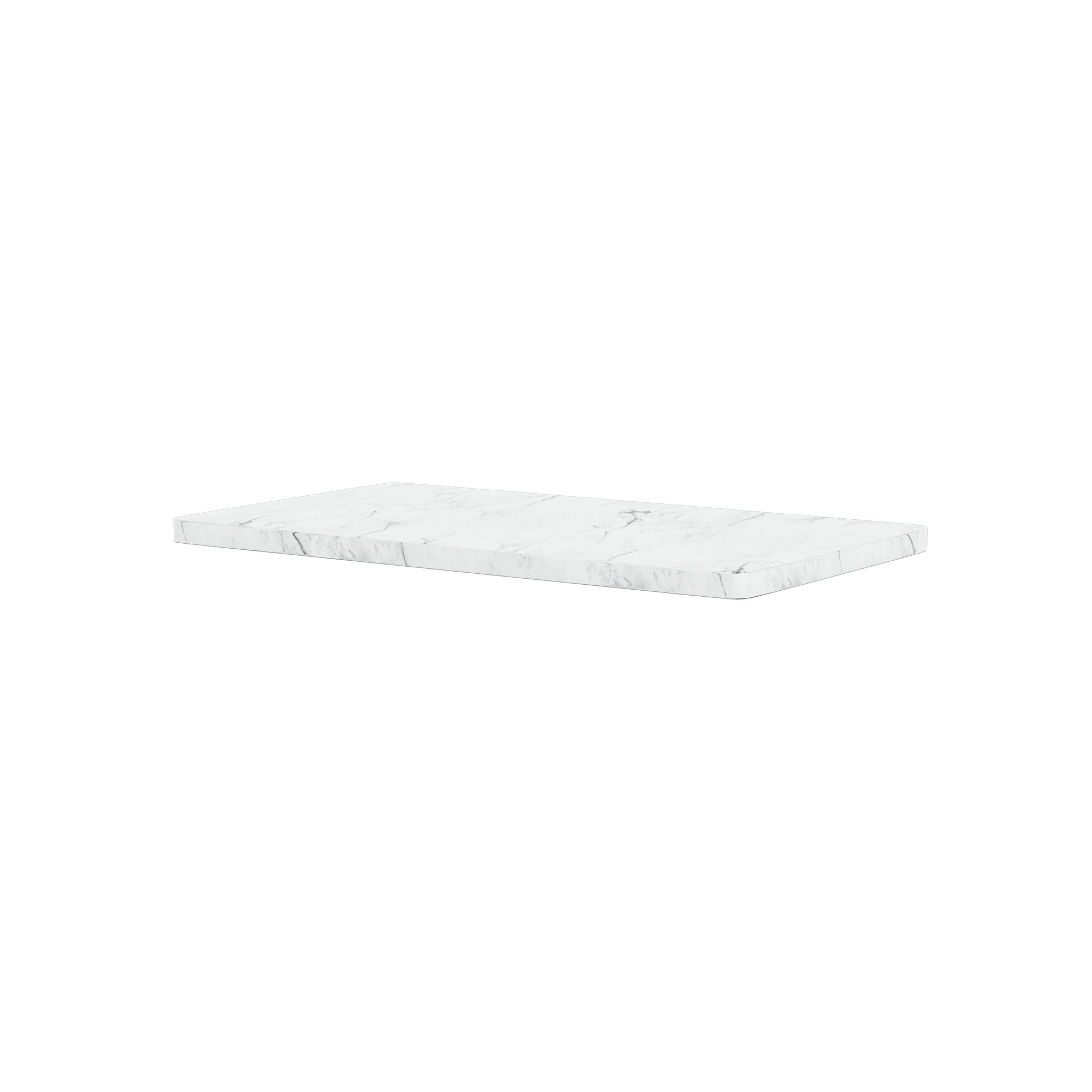 Panton Wire Topptallerken 992 – Hvit Marmor 34,8 cm x 18,8 cm