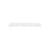 Panton Wire Top Plate 992-White Marble 34.8 cm x 18.8 cm