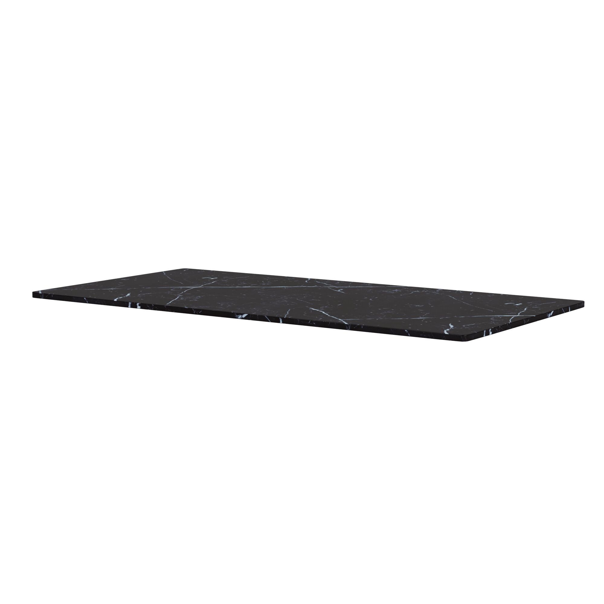 Plateau Supérieur Panton Wire en Marbre Noir 70,1 cm x 34,8 cm