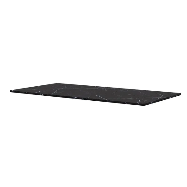 Panton Wire Top Plate Black Marble 70.1 cm x 34.8 cm