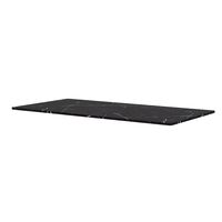 Panton Draht-Deckplatte Schwarzer Marmor 70,1 cm x 34,8 cm